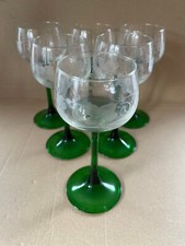 VERRE VIN BLANC DECOR VIGNE