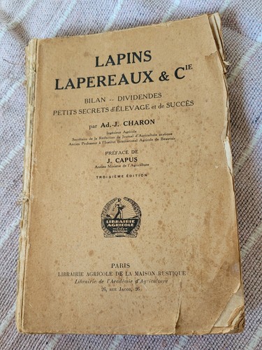 Rare livre 1925 sur l - 1925,