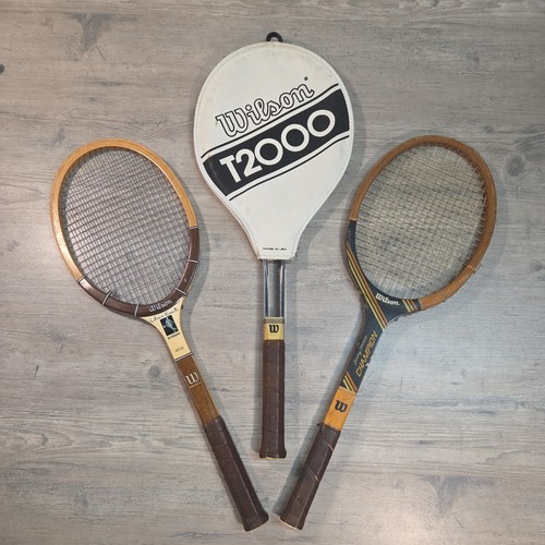 Lot wilson vintage tennis - lot,