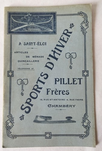 Antique french catalog sports - french,