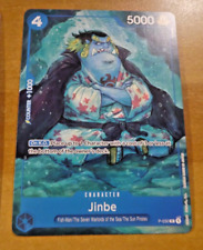 ONE PIECE ENGLISH CARD GAME PROMO CARTE Jinbe P-030 EN ST17 TCG NEUF