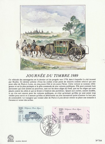 Encart philatélique 1989 - encart,