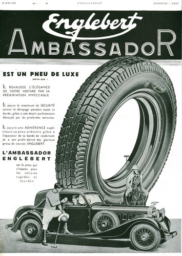 Publicité ancienne englebert - publicité,