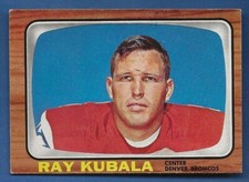 1966 Topps Football Ray Kubala
