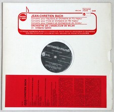 HM 349 Jean-Chretien BACH Ctos for Oboe, Flute & Harpsichord ANGELICUM MILAN