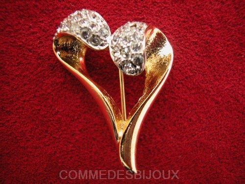 Broche coeur stylisé 2 - stylisé", n°