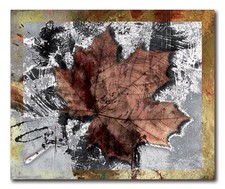 Metallbild Moderne Abstrait