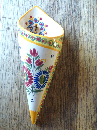Ancienne bouquetière murale - bouquetière,