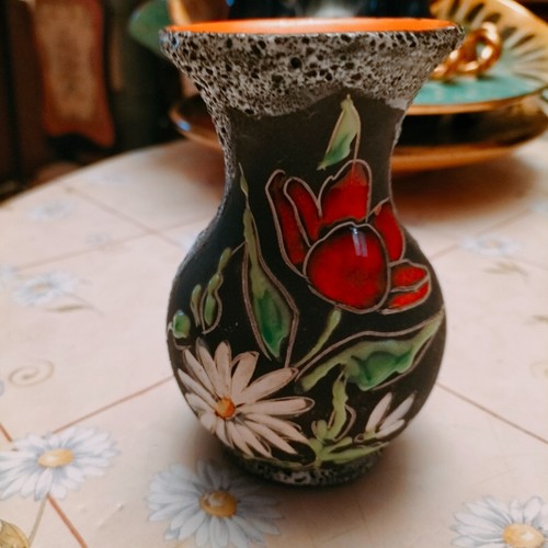 Céramique beau vase signé - ,