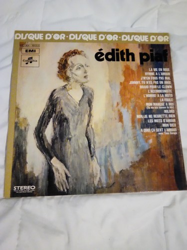 Disque vinyle tours edith - disque,
