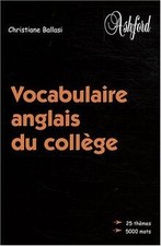 Vocabulaire anglais du