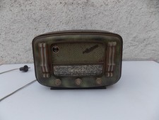 Poste de radio TSF de collection Marque Oceanic type La Mouette Stations effaçée