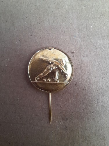 Broche ancienne boule petanque - broche,