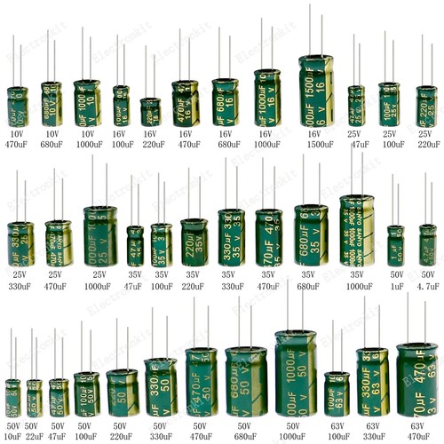 Condensateur low esr all - condensateur, -low