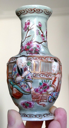 Vase ancien porcelaine - ancien,