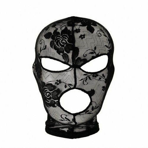 Cagoule dentelle noir - cagoule, en