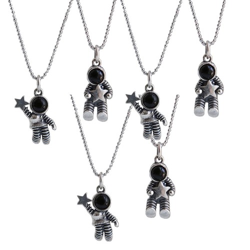 Set 6pcs colliers pendentif - 1,
