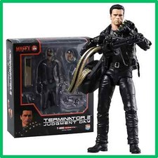 ✅ Figurine MAFEX No.199 Terminator 2 T-800 PVC Modèle Collection Schwarzenegger