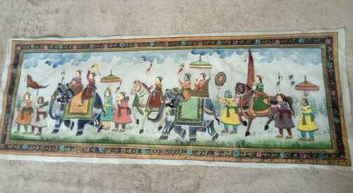 Peinture indienne sur - peinture,