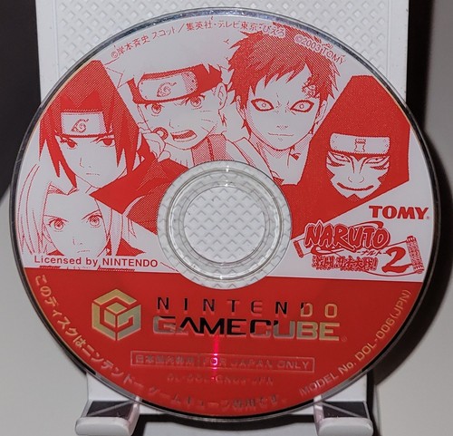 Nintendo gamecube naruto - nintendo, 2