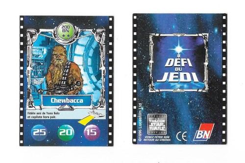 Carte défi jedi - carte,
