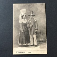 RARE CPA 14 Costumes Normands