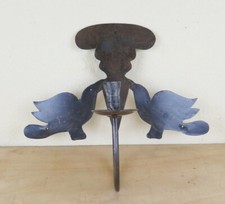 Applique En Fer Forgé Fait Main Avec Décor Oiseaux Lumière Murale CH37