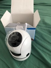 Caméra de surveillance sans fil WiFi 5G HD 1080p, rotation horizontale à 360°