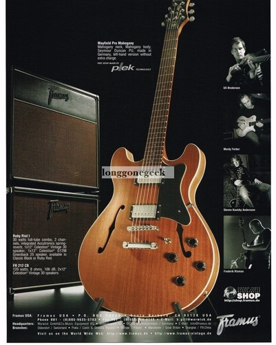 2008 framus mayfield - 2008,