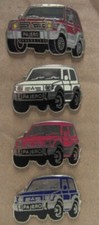 LOT DE 4 PIN'S MITSUBISCHI PAJERO 4X4 - SPORT-AUTO