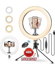  Ring Light avec télécommande 3 Modes 11 Niv luminosité