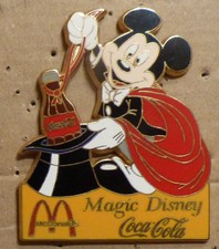 GRAND PIN PINS PIN'S DISNEY MICKEY COCA COLA MAC DONALD'S