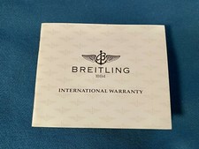 Breitling Garantie Certificat
