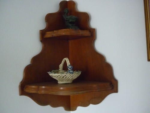 Ancienne etagere angle - etagere, d
