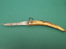 Ancien Couteau WW1 palme XIX eme Dugué Preuilly old french knife palm poilu piou