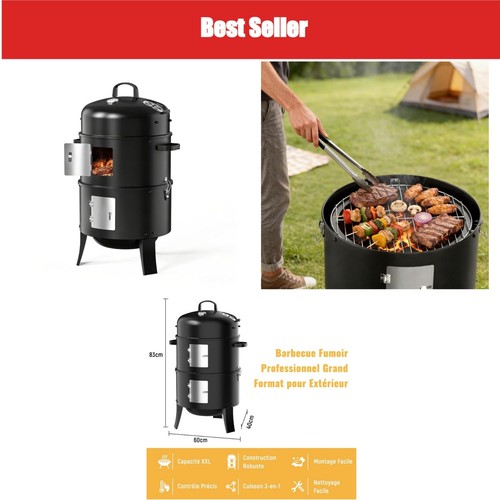 Barbecue fumoir 1 kobenda - barbecue,