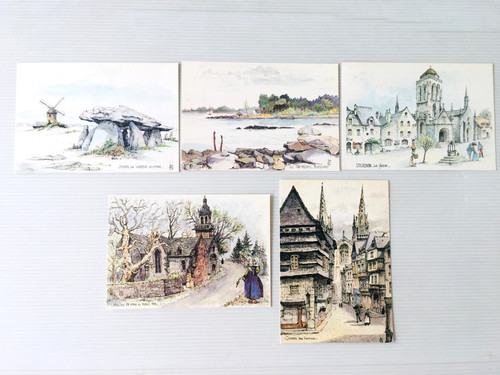 Lot cartes postales - lot,