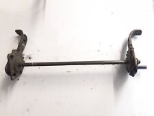 essieu / support de roues avants de tondeuse wolf pbt 46 4 t tractee