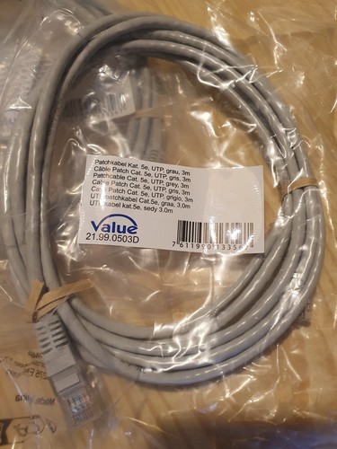 Câble réseau rj45 cat - réseau, 3m