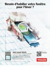 Publicité Advertising 078  2014    volet roulant Velux