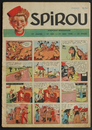 Spirou 528 1948 rare - de,