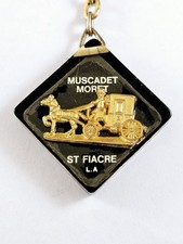 PORTE-CLES - MUSCADET MORET 1960s - Calèche, Cheval - SAINT-FIACRE Vintage