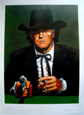 Affiche / Poster / Mister Blueberry / 500 ex N°& Sign / Giraud  ( 50 x 70 cm )