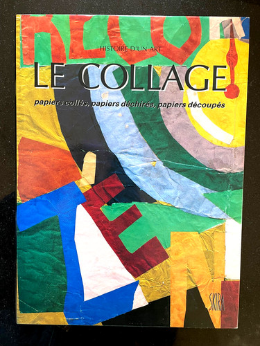 Histoire art collage - histoire, d'un