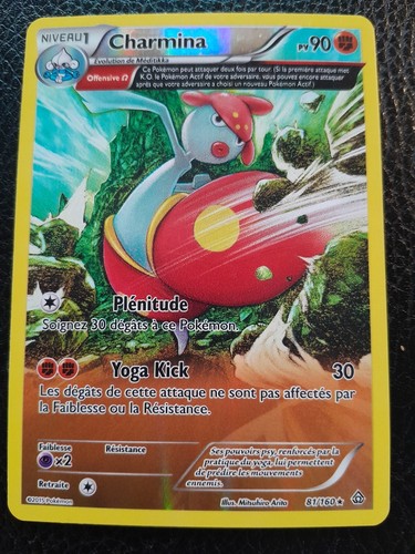 Carte pokemon charmina 160 - charmina, 81/160