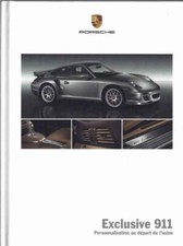 Catalogue Brochure Porsche 911 997 Exclusive 05/2009 France