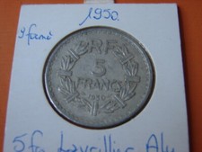 FRANCE. 5 FRANCS LAVRILLIER