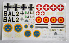 Décalques Maquette Avion 1:48