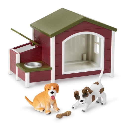 Niche pour chien avec 2 - pour,