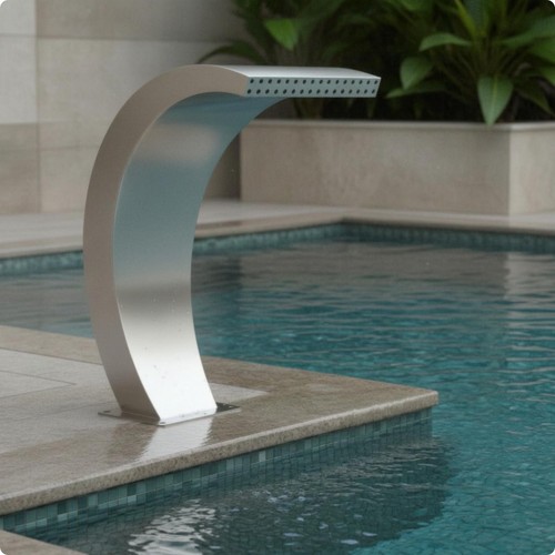 Piscine avec base acier - piscine, en